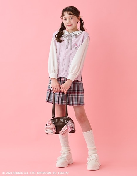 mezzo piano junior My Melody ＆ Kuromi 50th＆20th Anniversaries Collection