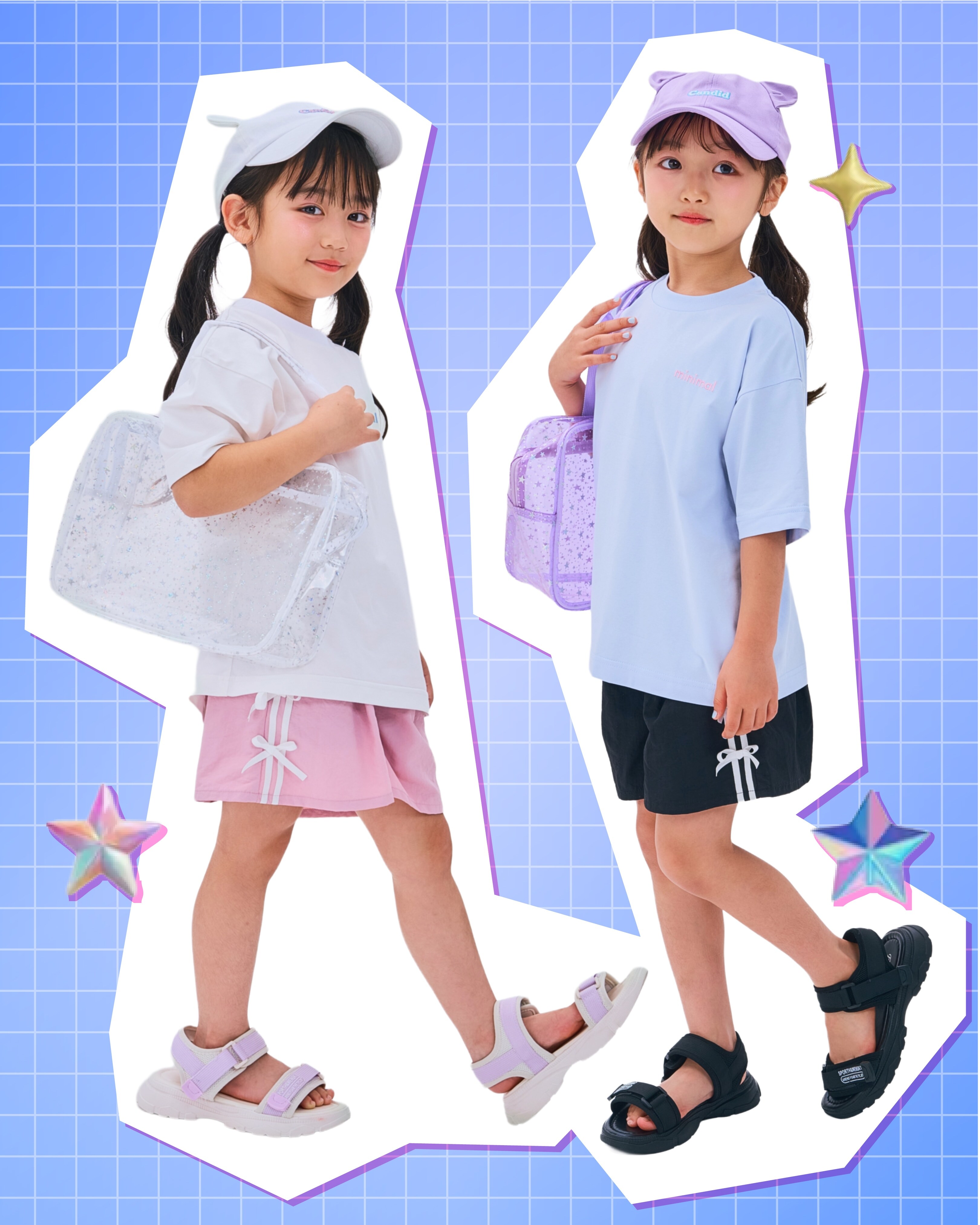 ミニマル学童5日間コーデ