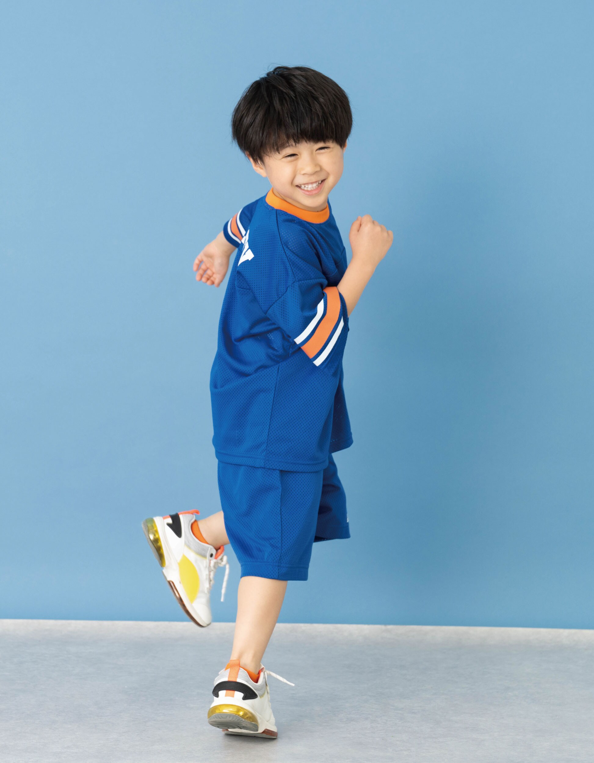 サッカー応援コーデ