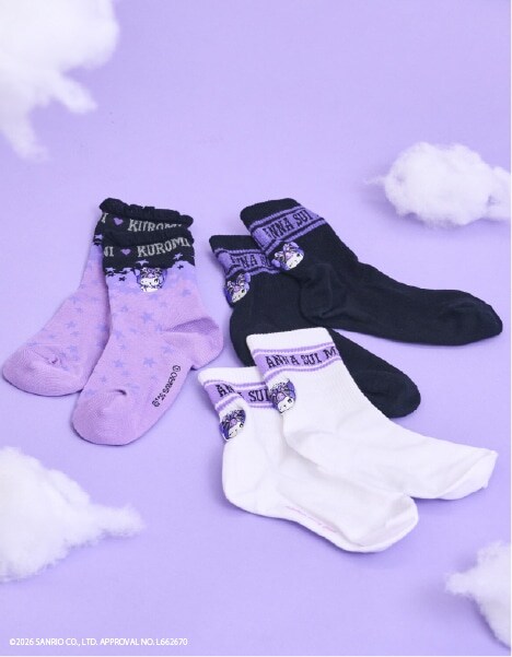 ANNA SUI mini ×KUROMI Special Collection2026SS