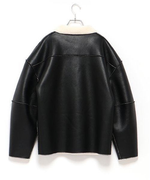 リバーシブルボアブルゾン | LUKU nari（ルクナーリー）