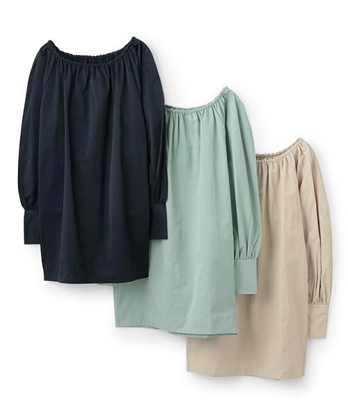 ボリューム袖ミニワンピース | LUKU nari（ルクナーリー）