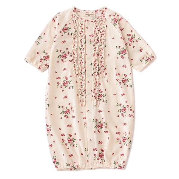 オーガニックコットン 野イチゴ兼用ドレス【日本製】