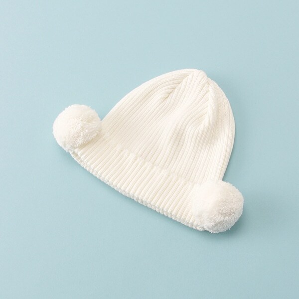 サイドポンポンボウシ【日本製】