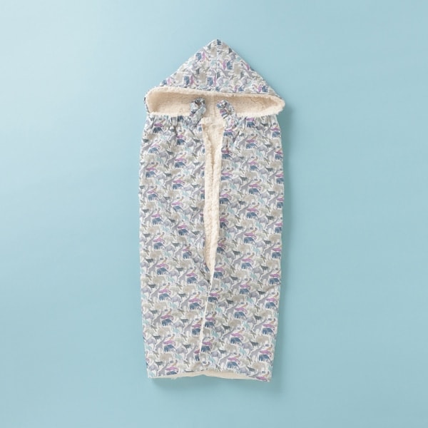 裏ボア リバティタフタ4WAYおくるみ【日本製】