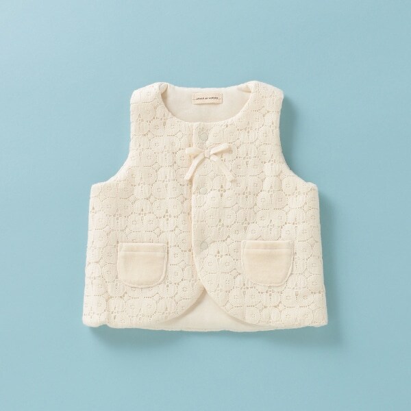 オーガニックコットン アイリッシュベスト【日本製】