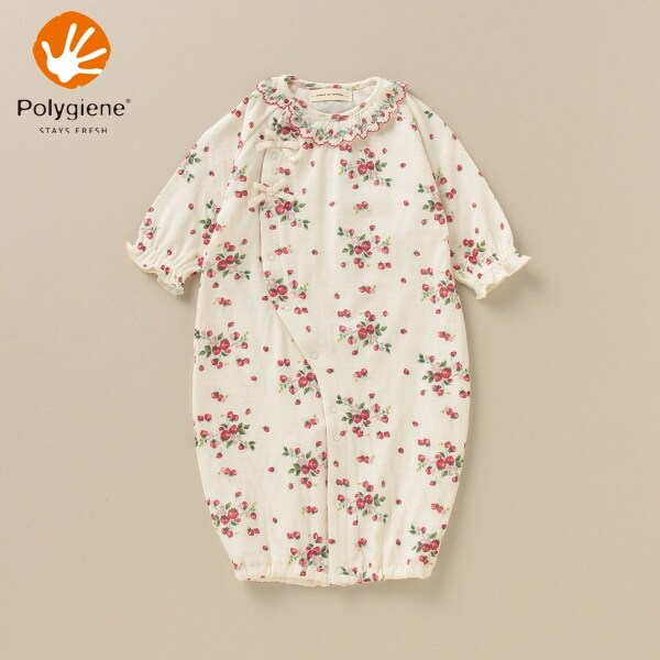 オーガニックコットン ポリジン 野イチゴ兼用ドレス【日本製】