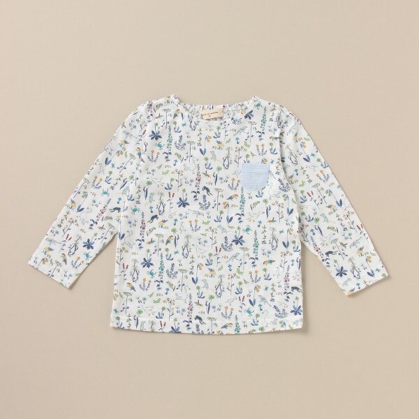 【リバティファブリック】THEO長袖Tシャツ【日本製】