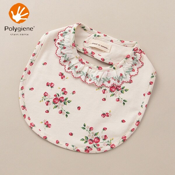 オーガニックコットン ポリジン 野イチゴスタイ【日本製】