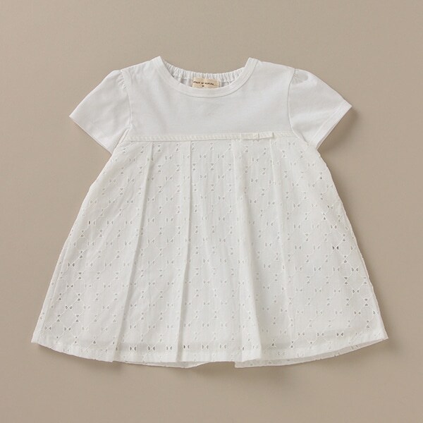 レース切替チュニック【日本製】