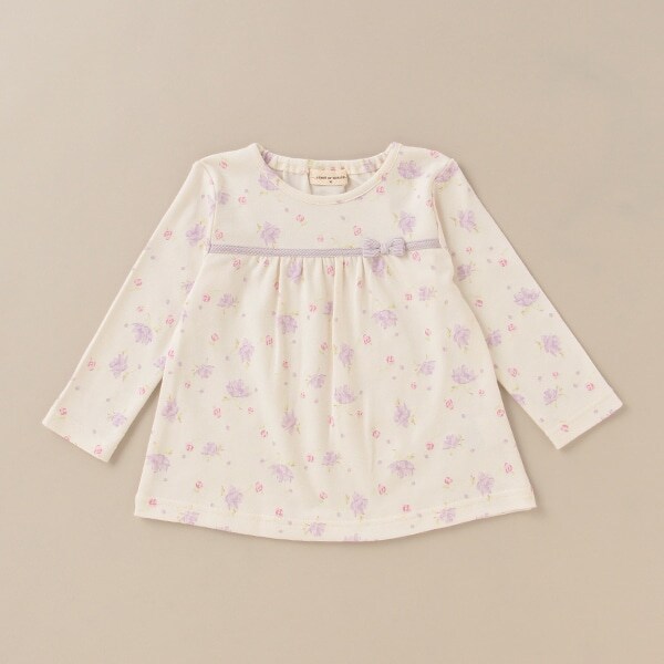 オーガニックガーデンフラワーTシャツ【日本製】