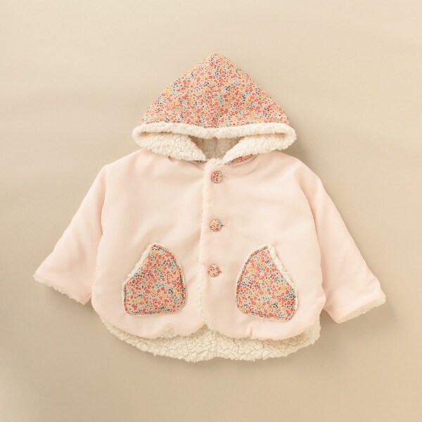 リバティファブリックマントコート【日本製】