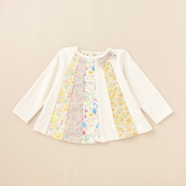 リバティプリントパッチワークプルオーバー【日本製】