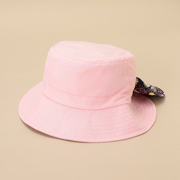 オックス小花柄日除け帽子