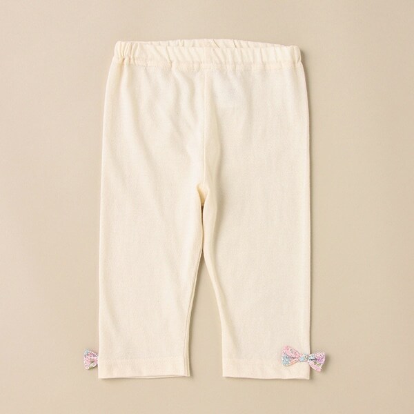 リバティリボン7分丈レギンス【日本製】