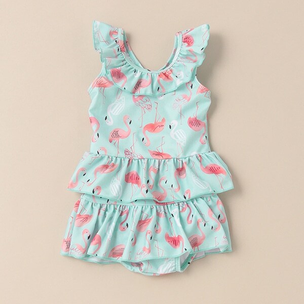 フラミンゴ総柄セパレート水着【SWIM】