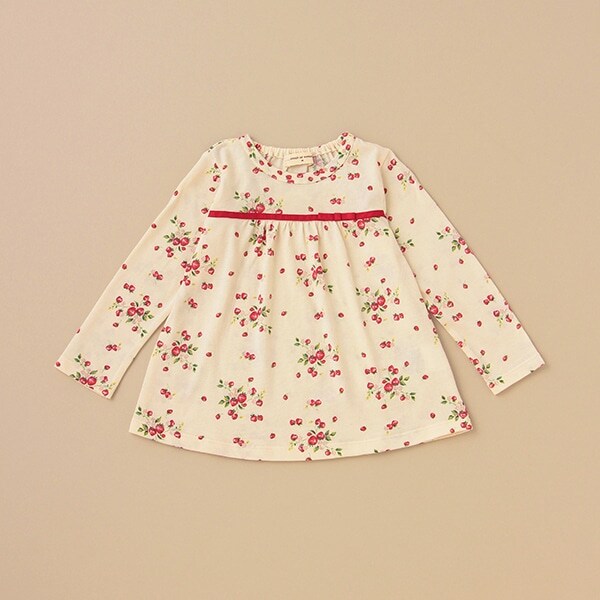 野イチゴ長袖Tシャツ【日本製】