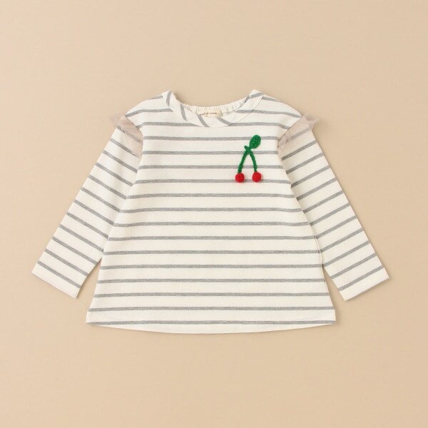 フルーツモチーフプルオーバー