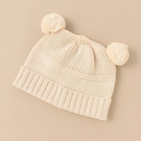 ボンボン帽子【日本製】