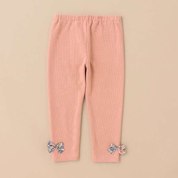 リボンフル丈レギンス【日本製】