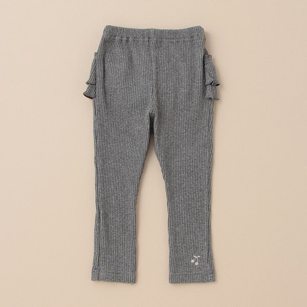 バックフリルフル丈レギンス