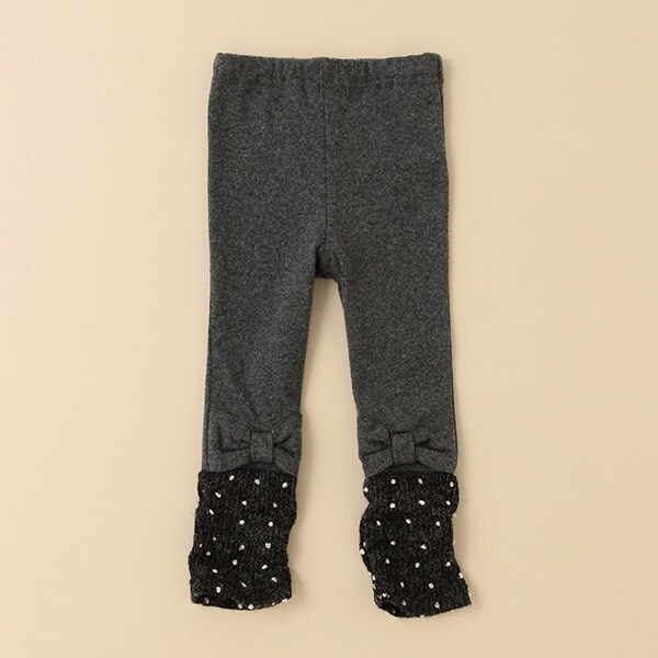 リボンクシュクシュフル丈レギンス