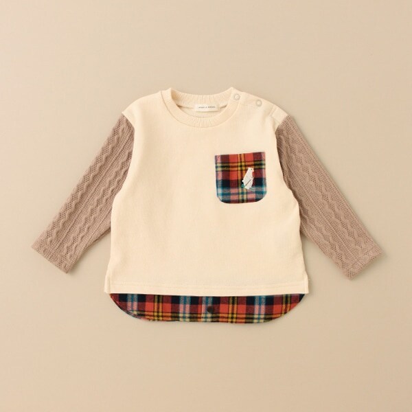 スキーベアレイヤードトレーナー