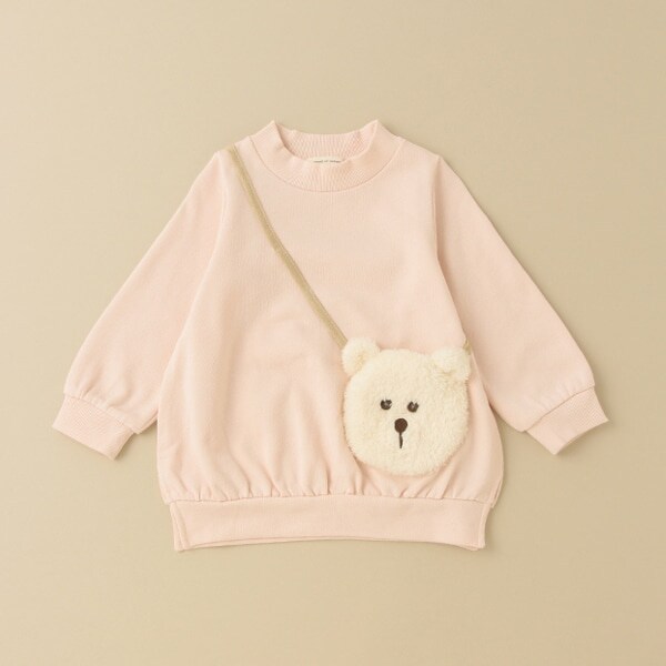 くまポシェットトレーナー