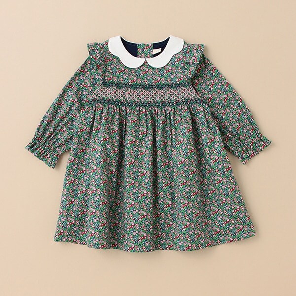 アバサンスモッキングワンピース【日本製】