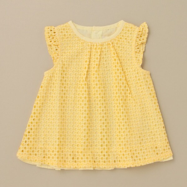 レース袖無チュニック