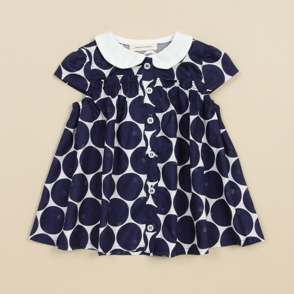 透かしドットチュニック【日本製】