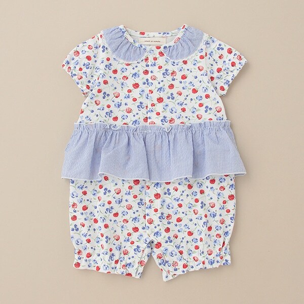 ストロベリーフィールズ ショートオール【日本製】