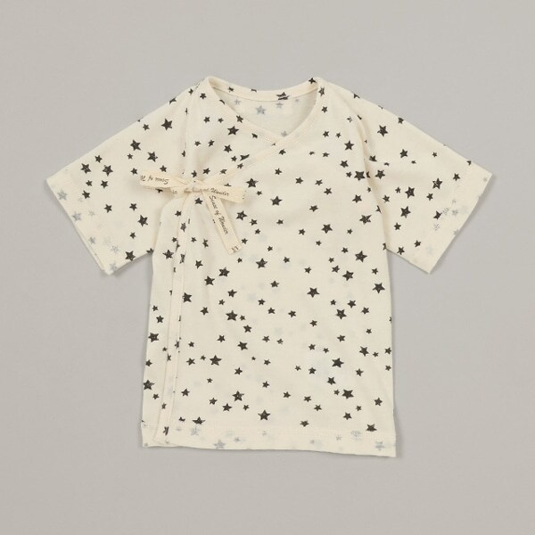 【オーガニック】スター短肌着【日本製】