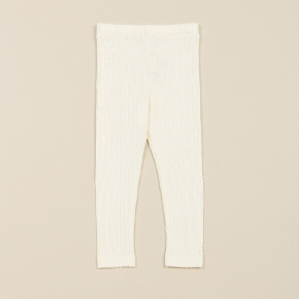 ケーブルフル丈レギンス【日本製】