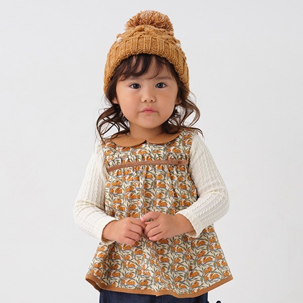 Cotton Tail袖なしチュニック【日本製】