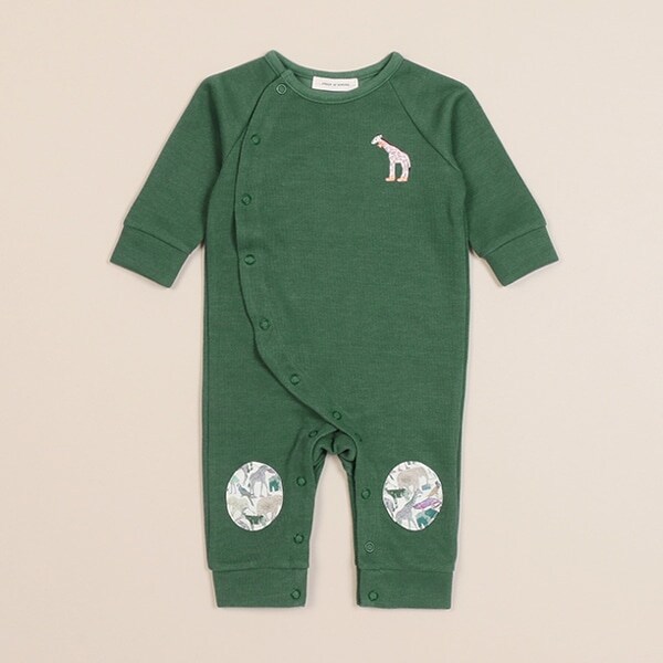 Queue for the Zooパッチカバーオール