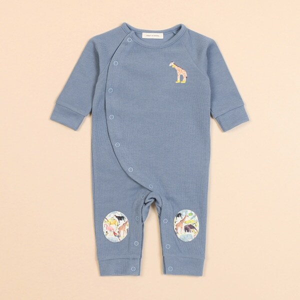 Queue for the Zooパッチカバーオール