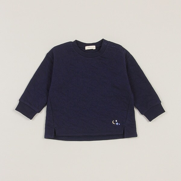 ニットキルトトレーナー