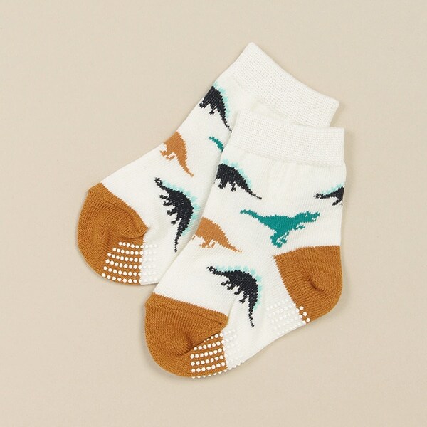 恐竜クルーソックス【日本製】