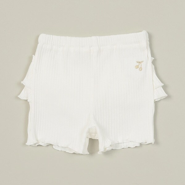 1分丈バックフリルレギンス