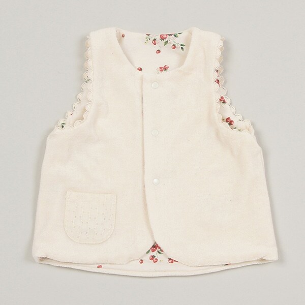 野イチゴリバーシブルベスト【日本製】