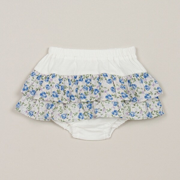 小花柄フリルブルマー