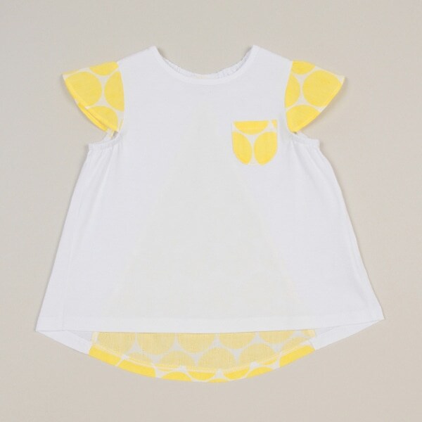 透かしドットドッキングチュニック