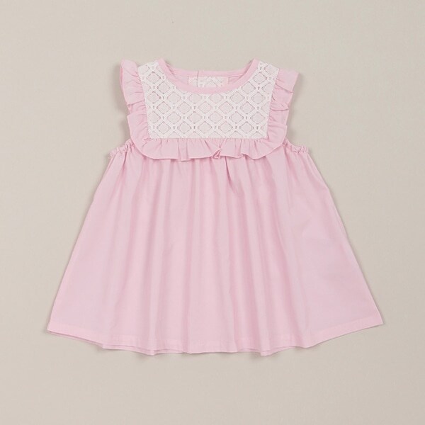 レースヨークチュニック【日本製】