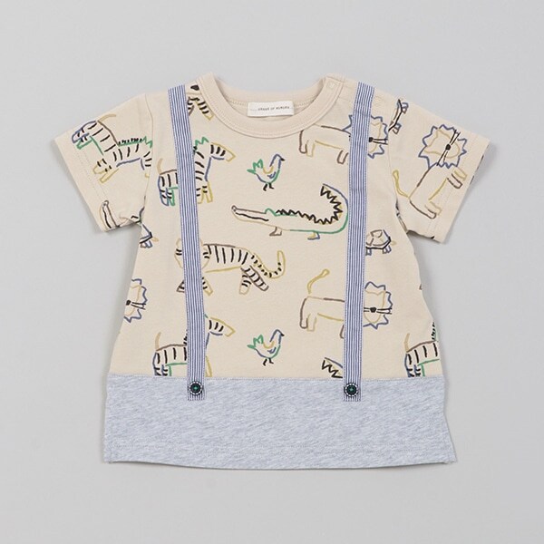 color animal半袖Tシャツ