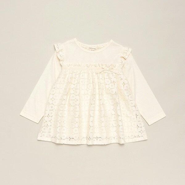 アイリッシュレースチュニック