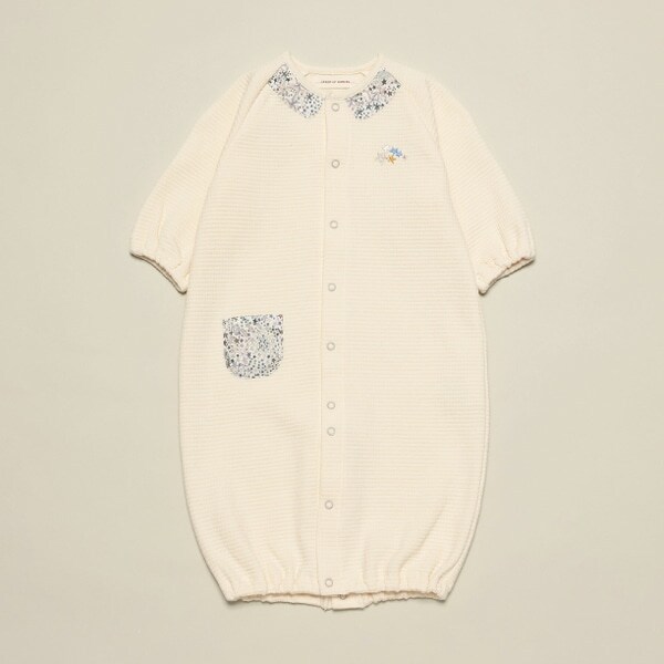 【オーガニック】ワッフル2WAYオール