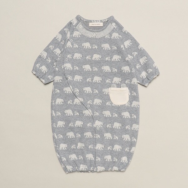 【オーガニック】ジャカード2WAYオール