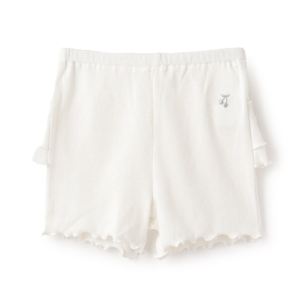 1分丈バックフリルレギンス