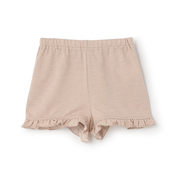 裾フリルショートパンツ